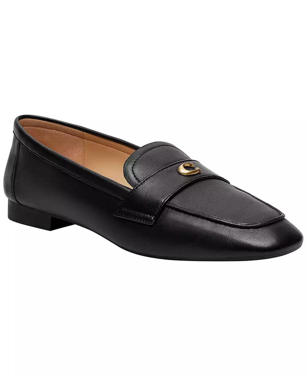 Women's Signature Sculpted C Round Toe Leather Loafers