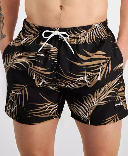Men's Piranha Drawstring 5.3" Swim Trunks, Created for Macy's