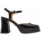 Women's Sculpted-Heel Platform Pumps