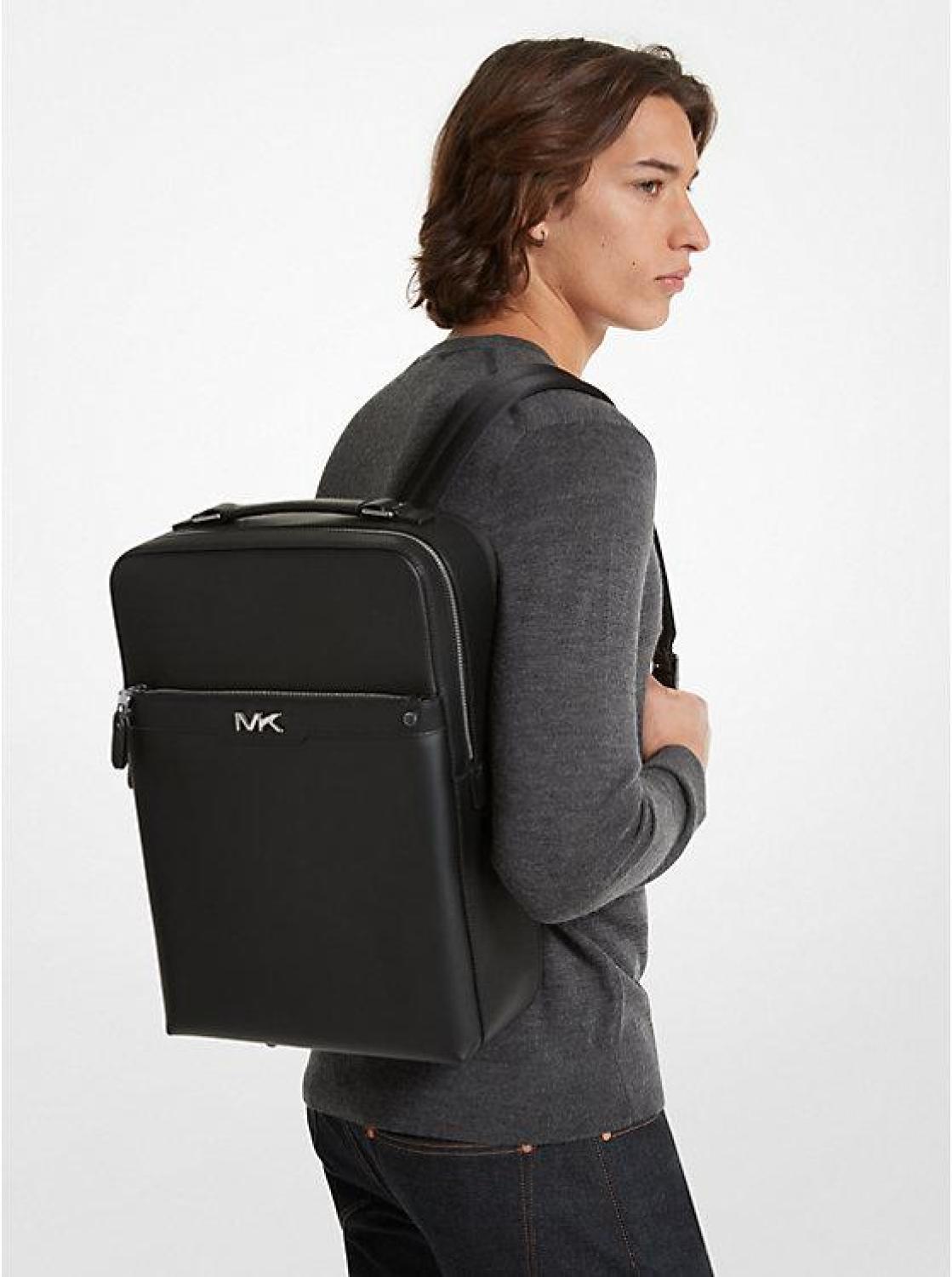 Varick Saffiano Leather Backpack