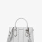 Sheila Small Studded Patchwork and Signature Logo Satchel