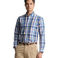 Classic Fit Plaid Oxford Shirt
