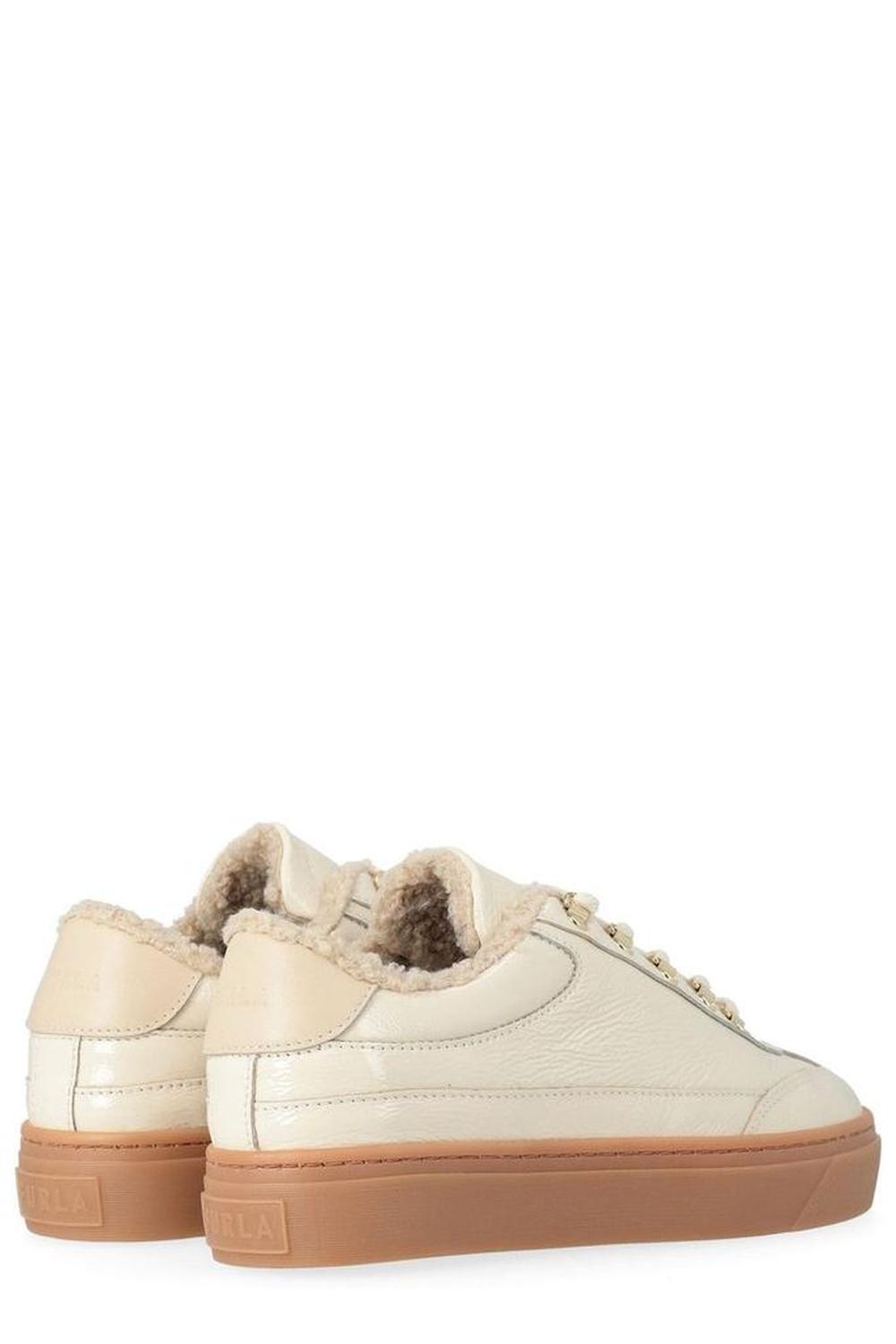 Furla Enjoy Lace-Up Sneakers