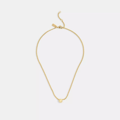 Rivet Pendant Necklace