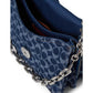 Chain Tabby Shoulder Bag In Signature Denim