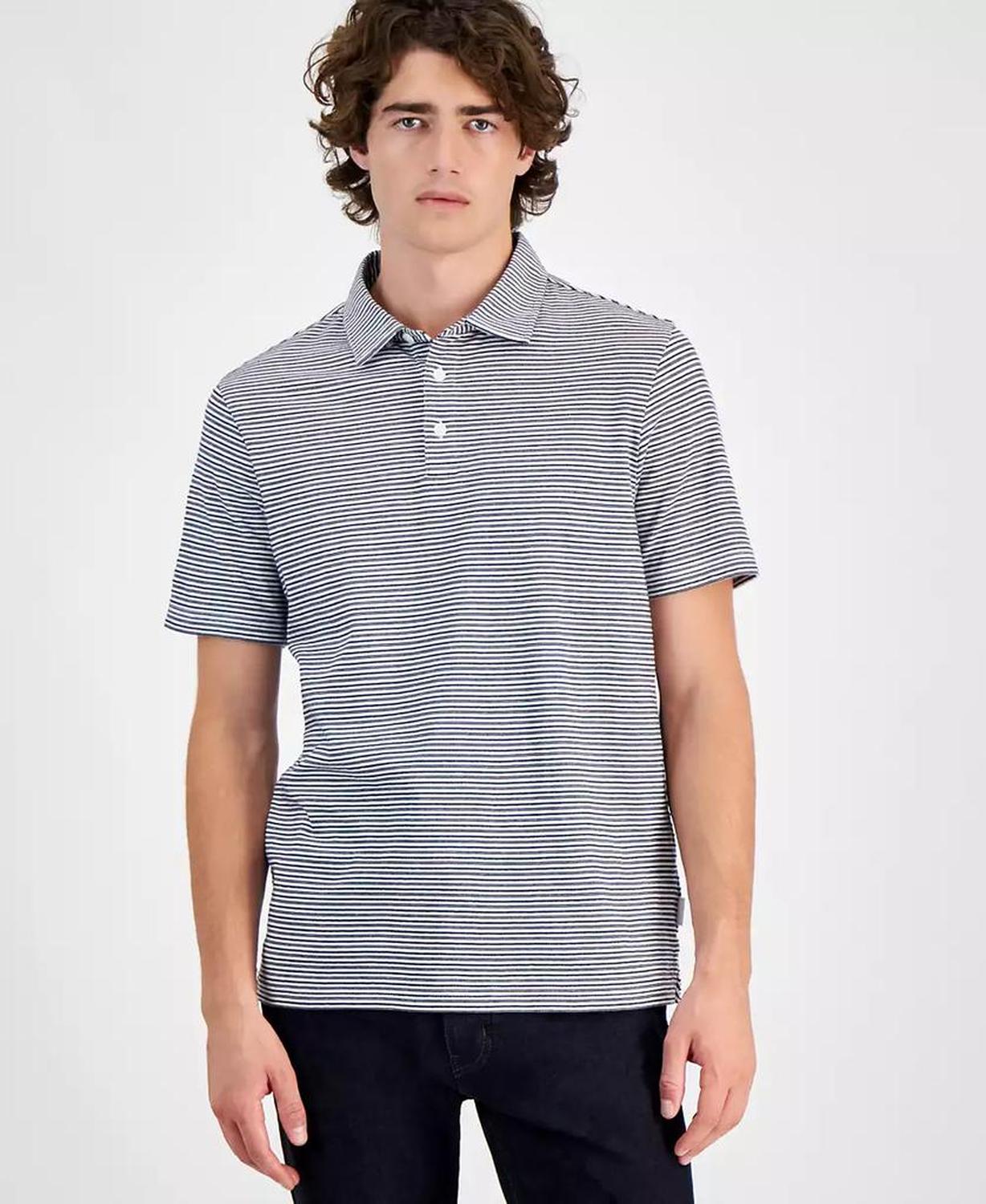 Men's Modern-Fit Stripe Polo