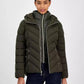 Women's Hooded Bibbed Packable Puffer Coat