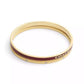 Gold Plated Duo Bangle Bracelet Set