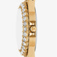 Mini Lennox Animal Pavé Gold-Tone Watch