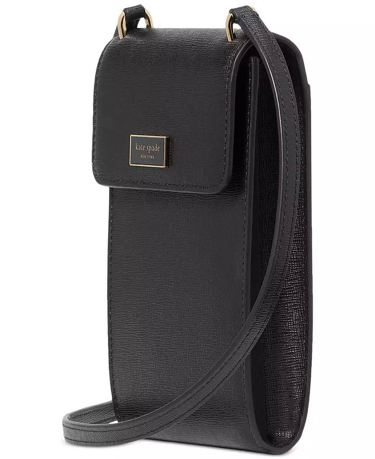 Serena Mini Leather Phone Crossbody Bag