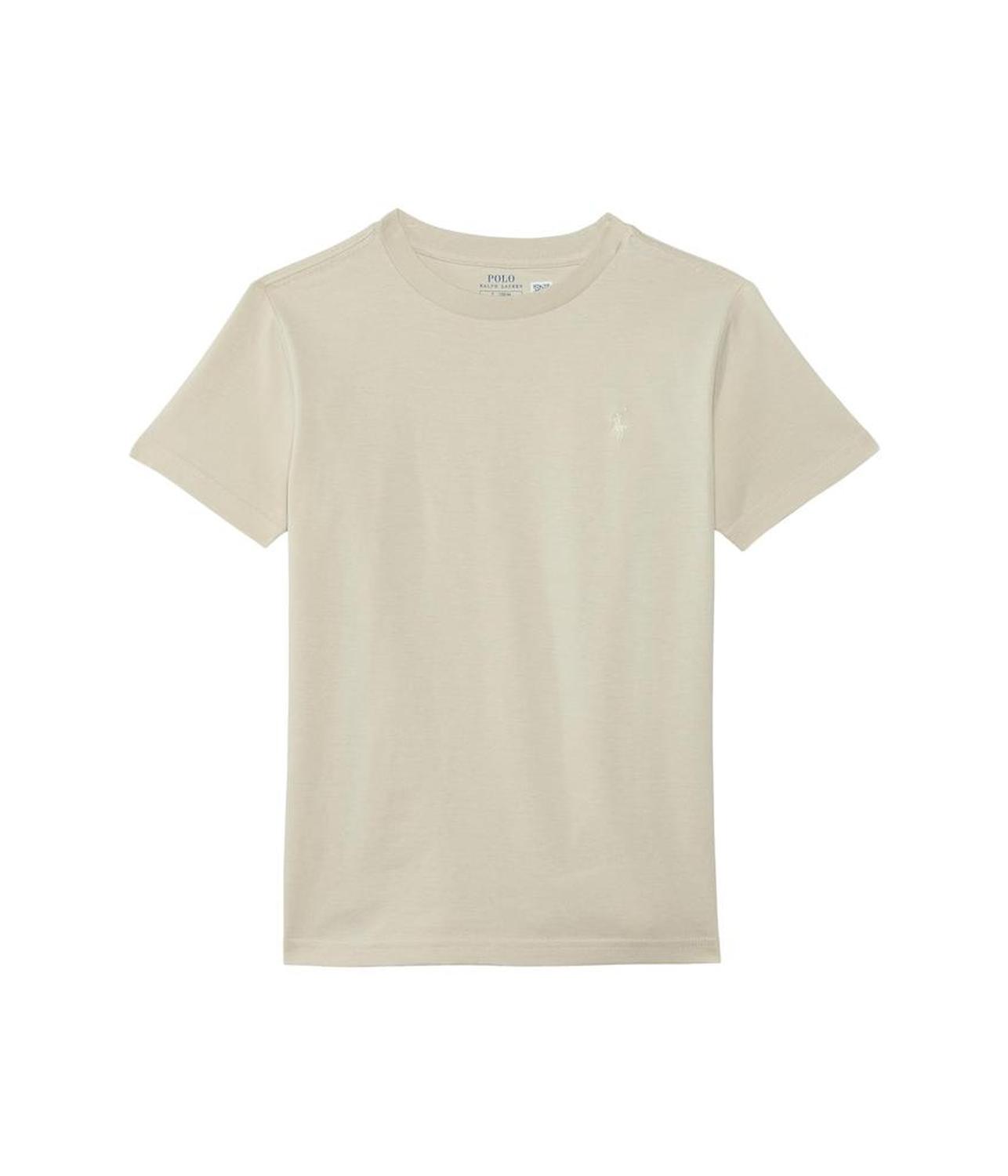 Cotton Jersey Crewneck Tee (Toddler/Little Kid)