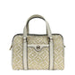 Travel Small Pebbled Leather Duffle Crossbody Handbag Pale gold Women's multi