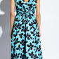 Kate Spade Floral V-Neck Midi Dress