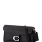 Coach Tabby Logo Plaque Chained Clutch Bag