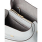 Deco Pebbled Leather Large Shoulder Bag