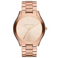 Michael Kors Slim Runway MK3197 Women's Rose-Gold Quartz 42MM Watch