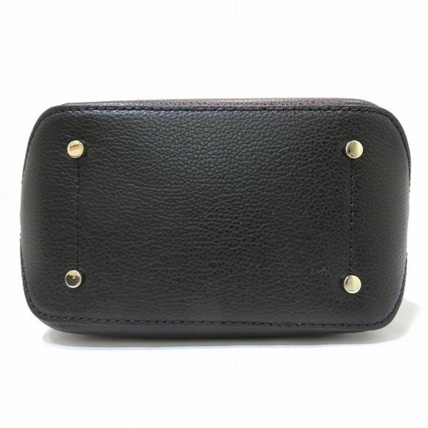 Leather Handbag Shoulder Bag (Pre-Owned)
