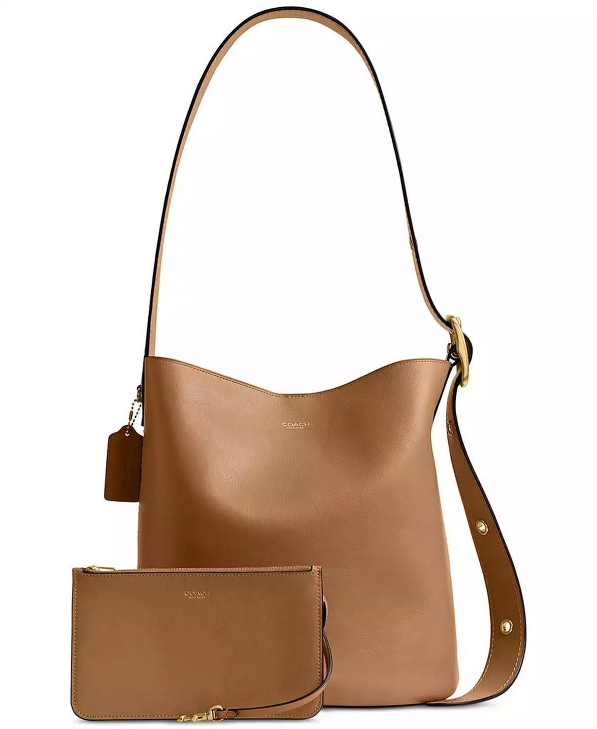 Bleecker Medium Leather Bucket Bag
