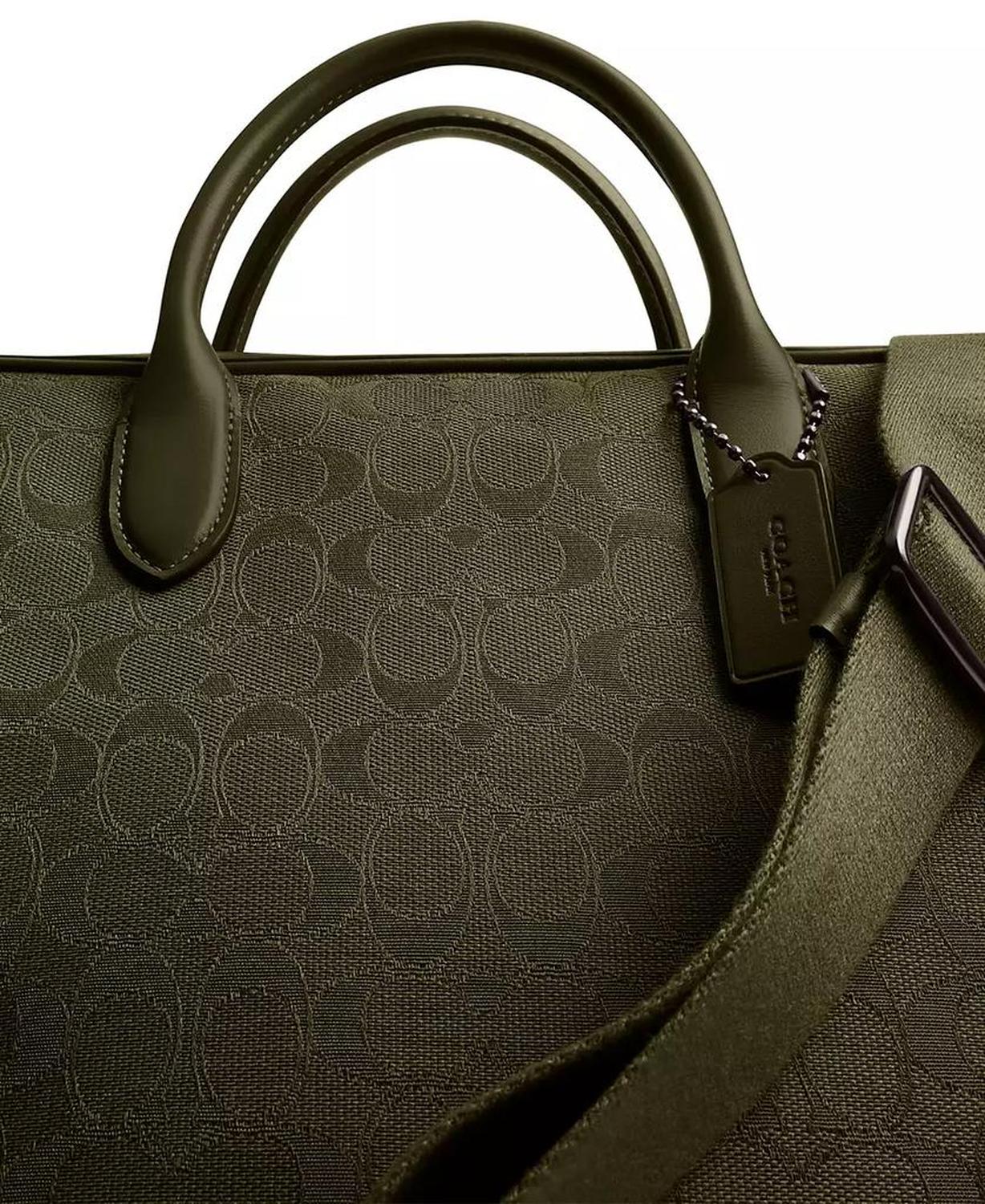 Men's Theo Work Signature Jacquard Bag