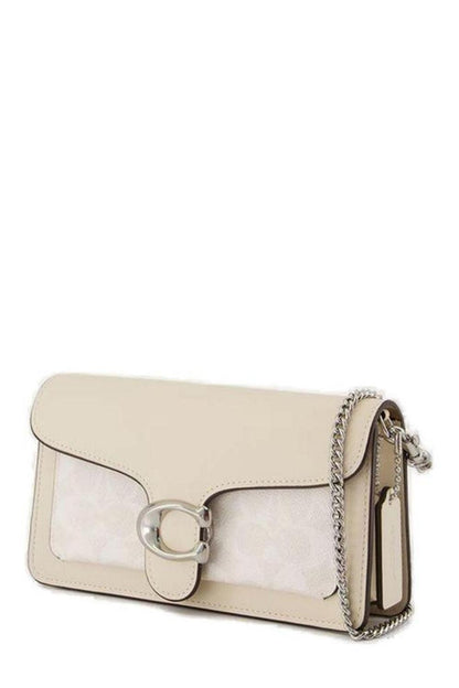 Coach Tabby Signature Chain-Linked Crossbody Bag