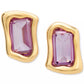 Cubic Zirconia Statement Stud Earrings