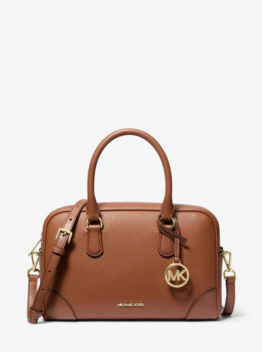 Thompson Pebbled Leather Satchel