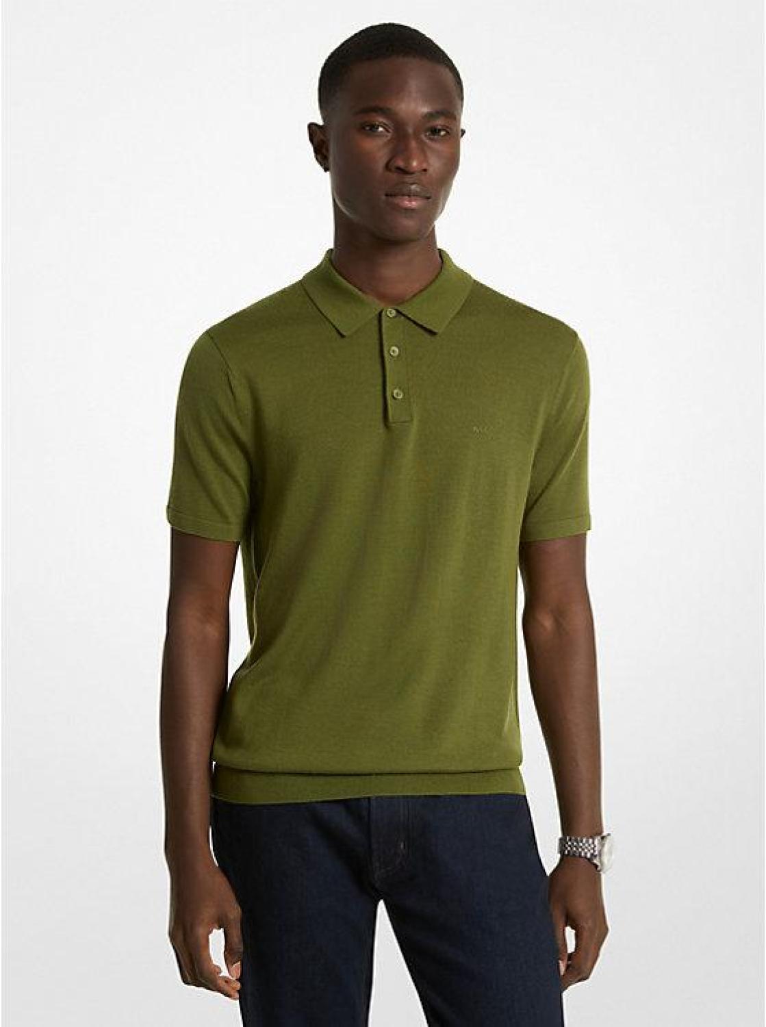 Merino Wool Polo Shirt