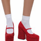 Kiki Crystal-Embellished Suede Mary Jane Platform Pumps