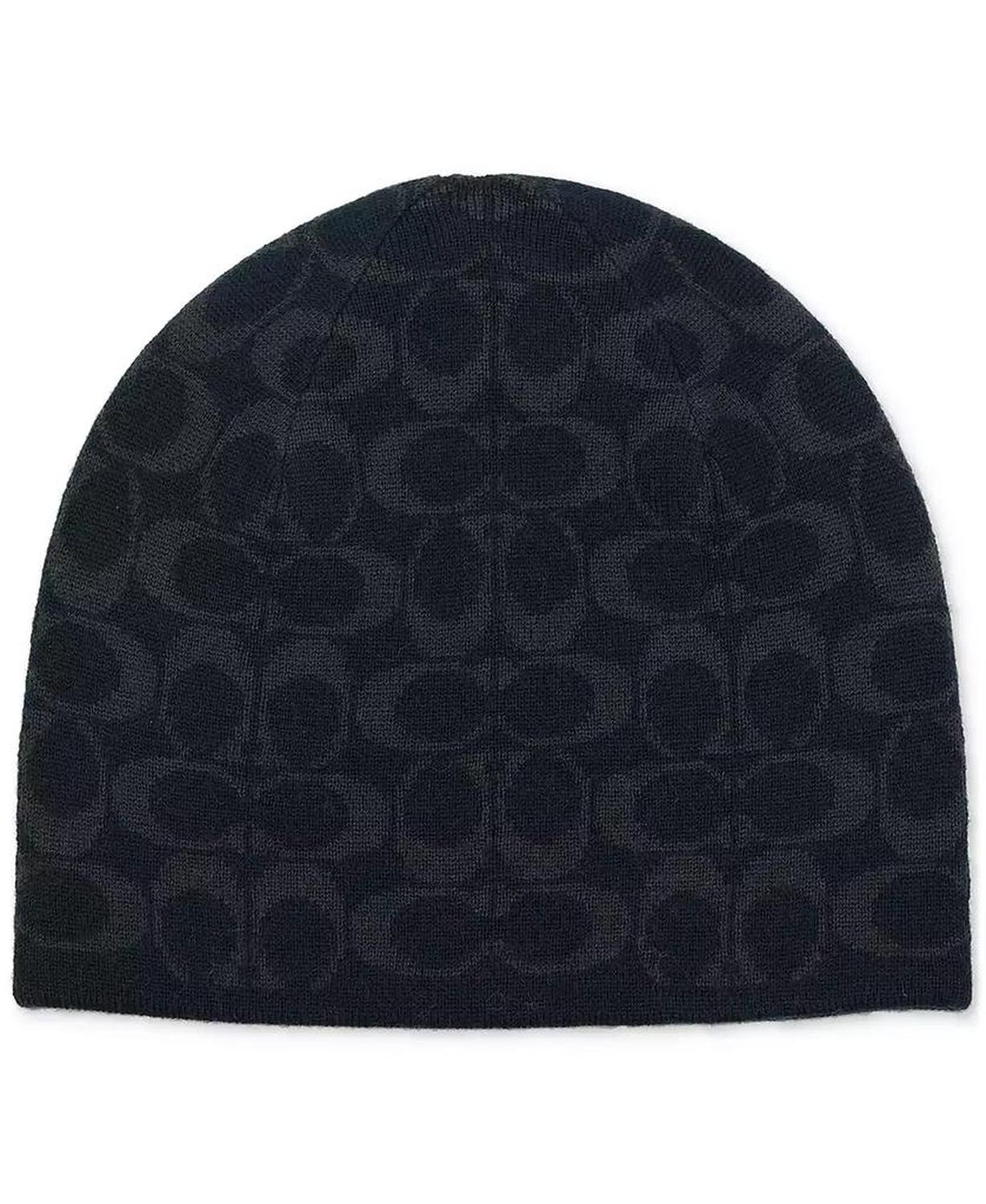 Men's Signature Reversible Logo Beanie