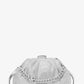 Nola Small Crystal Embellished Metallic Crossbody Bag