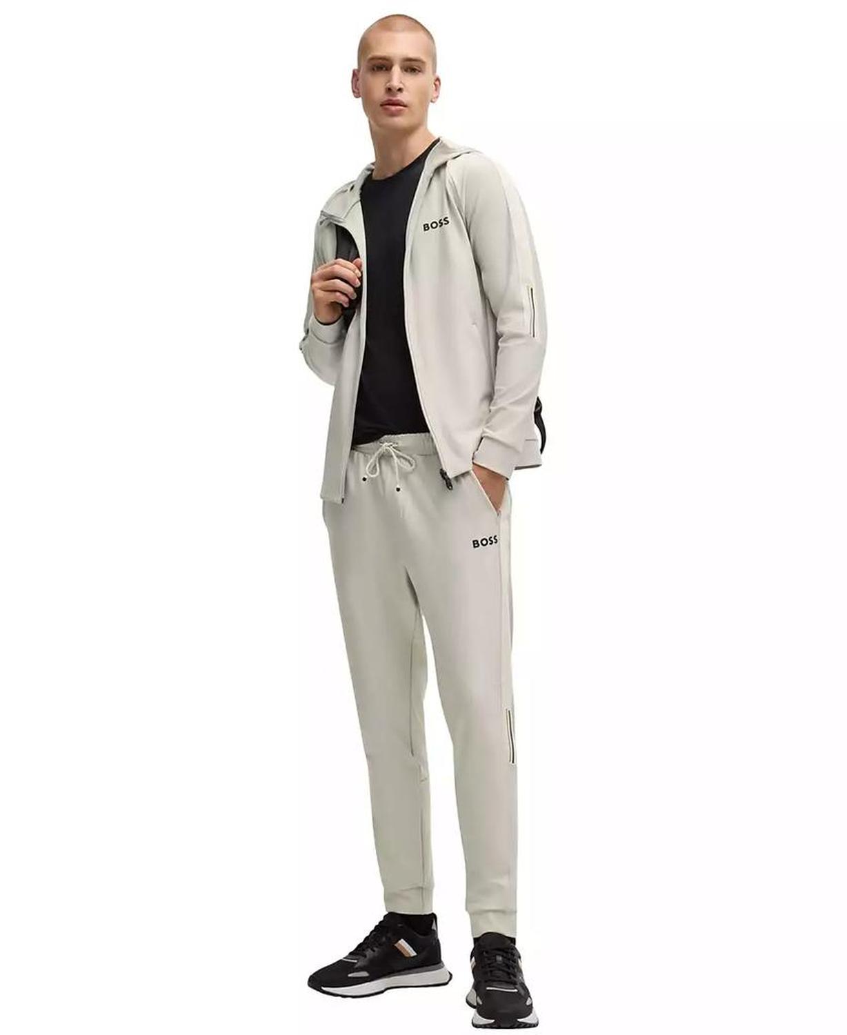 BOSS X Matteo Men's Berrettini Regular-Fit Zip-Up Hoodie
