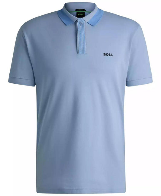 Men's Contrast Logo Polo Shirt