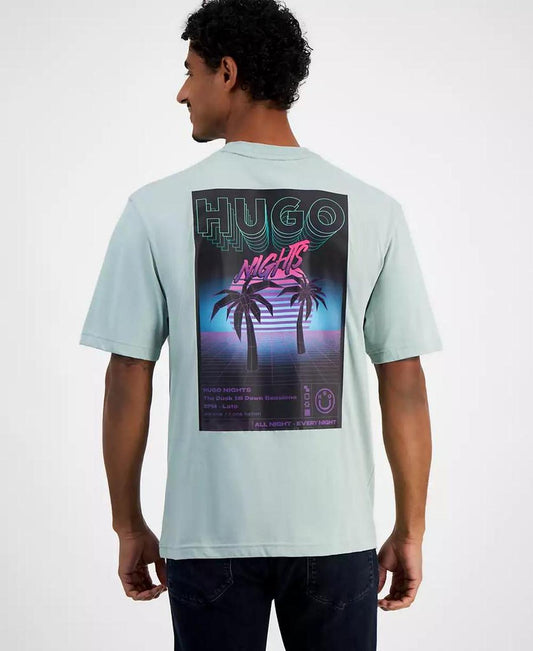 Men's Nassome Short Sleeve Crewneck Logo Graphic T-Shirt