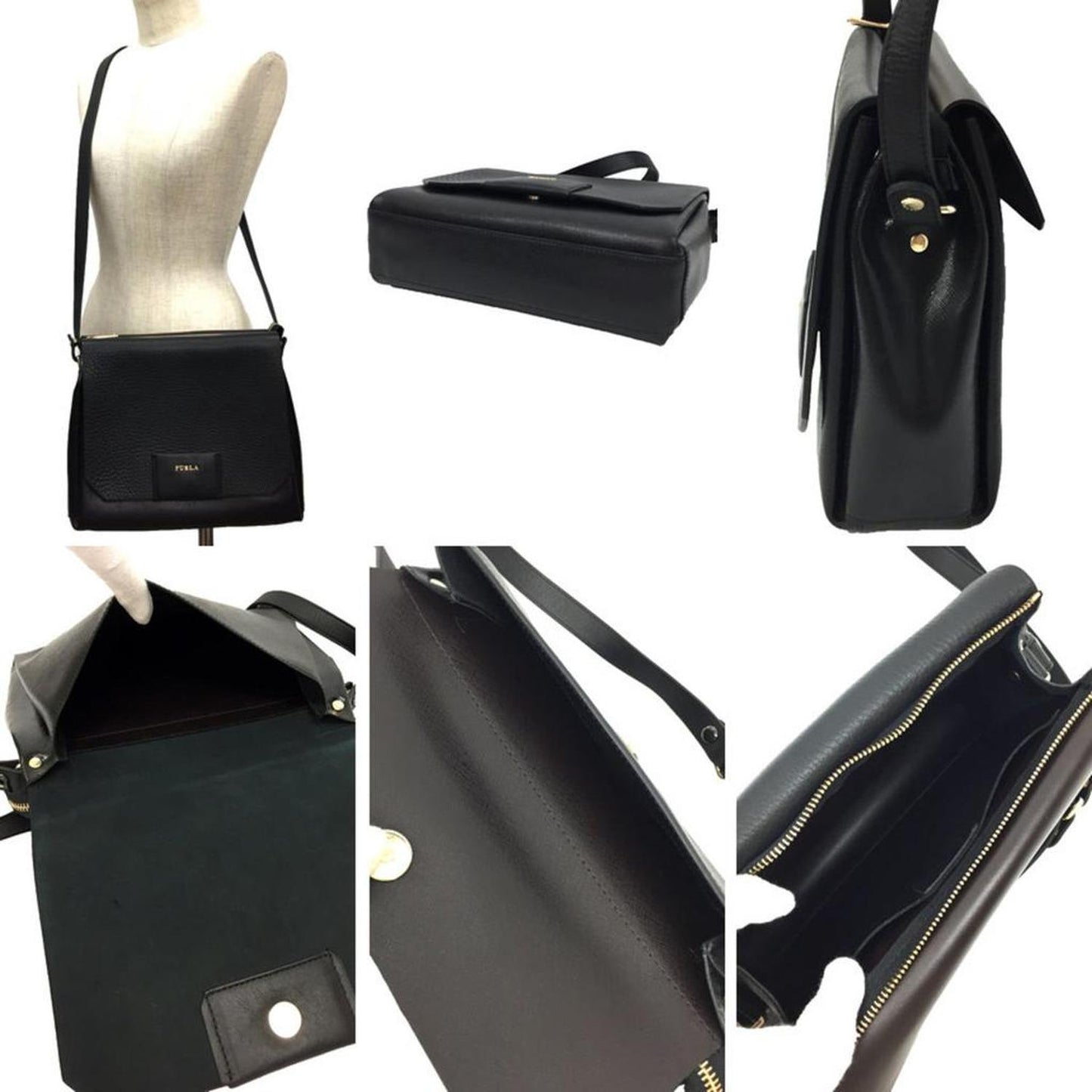 Leather Shoulder Bag (Pre-Owned)