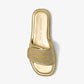Suki Embellished Metallic Slide Sandal