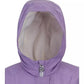 Toddler and Little Girls Fleece Lined Rain Jacket