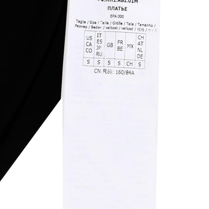 Leisure Pleated Jersey Maxi Dress in Black Viscose