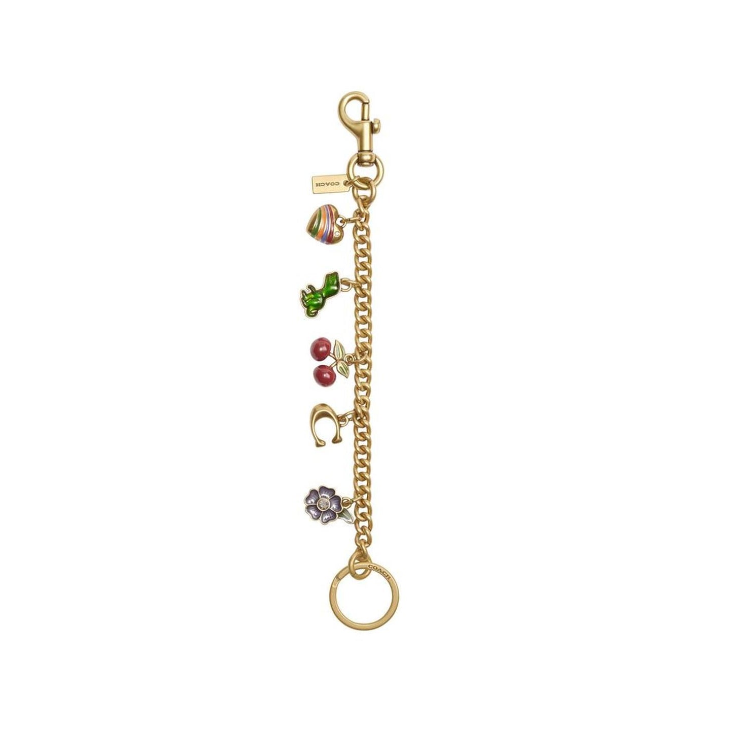 Motif Chain Bag Charm