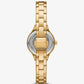 Mini Aspyn Pavé Gold-Tone Watch