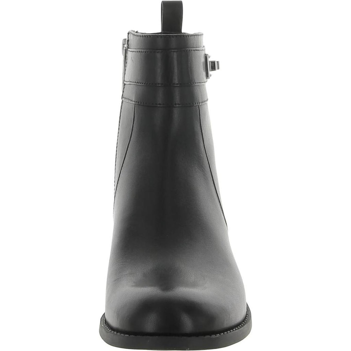 Padma Womens Leather Ankle Booties