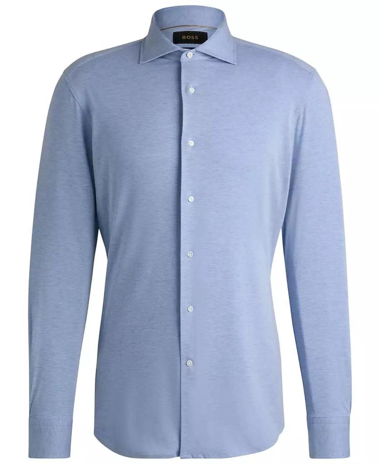 Men's Slim-Fit Cotton-Blend Shirt