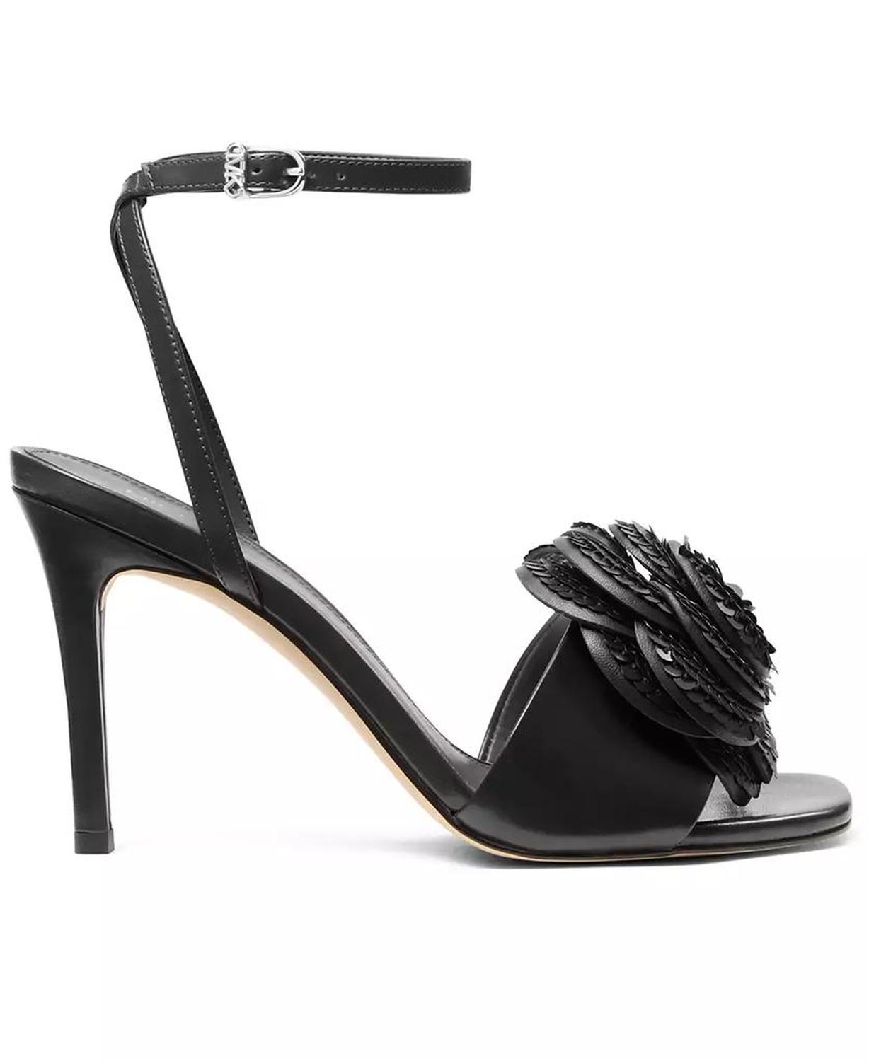 Michael Kors Women's Elodie Square Toe Sandals