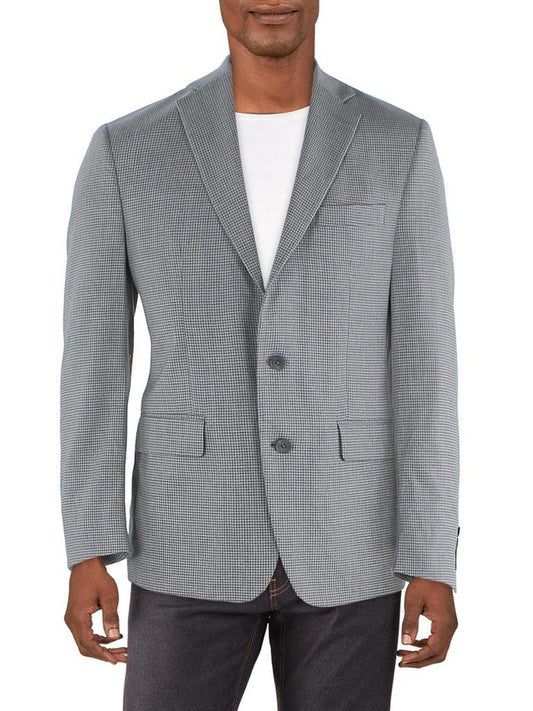 Mens Suit Separate Office Two-Button Blazer