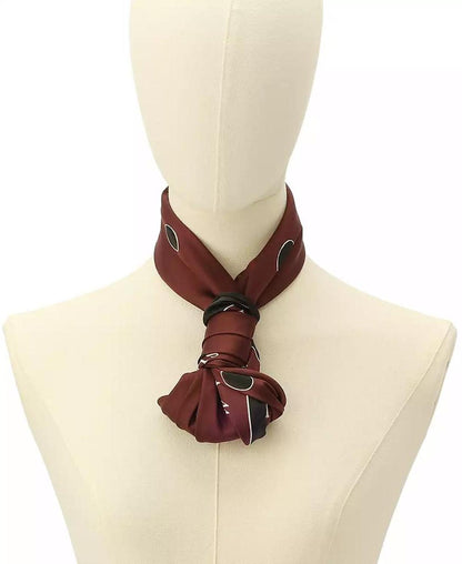 Downtown Dot Silk Square Scarf