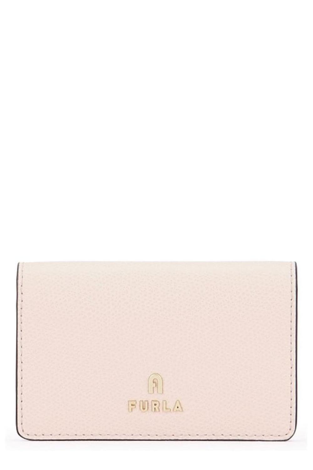 Furla Camelia Logo Lettering Wallet