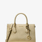 Sheila Medium Metallic Satchel