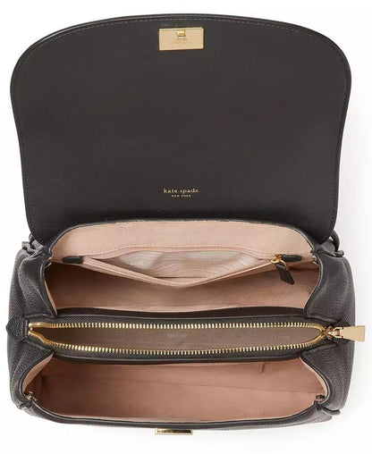 Knotted Pebbled Leather Backpack