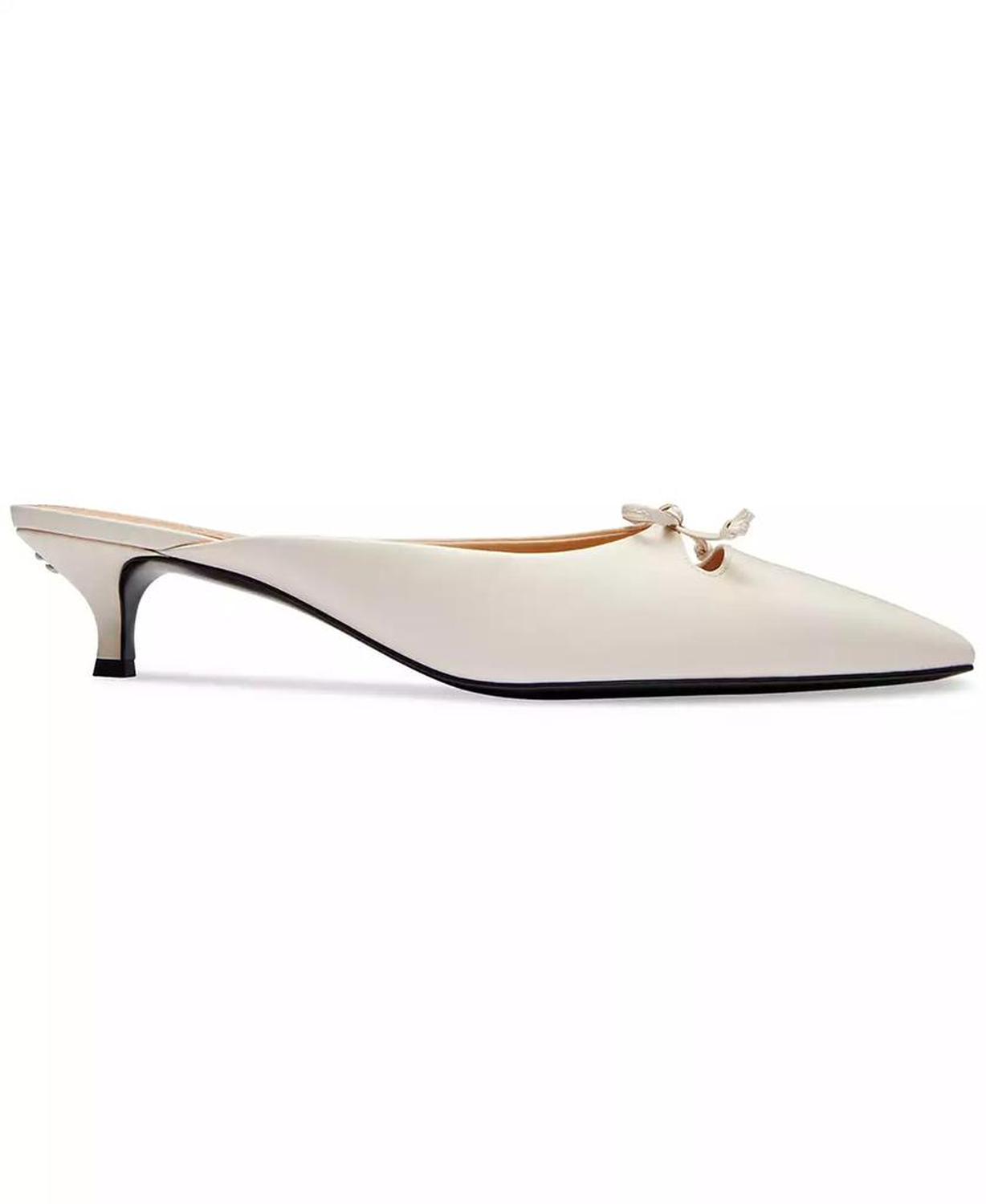 Women's Runway Embellished Bow-Trim Mules