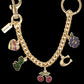 Coach Motif Chain Bag Charm
