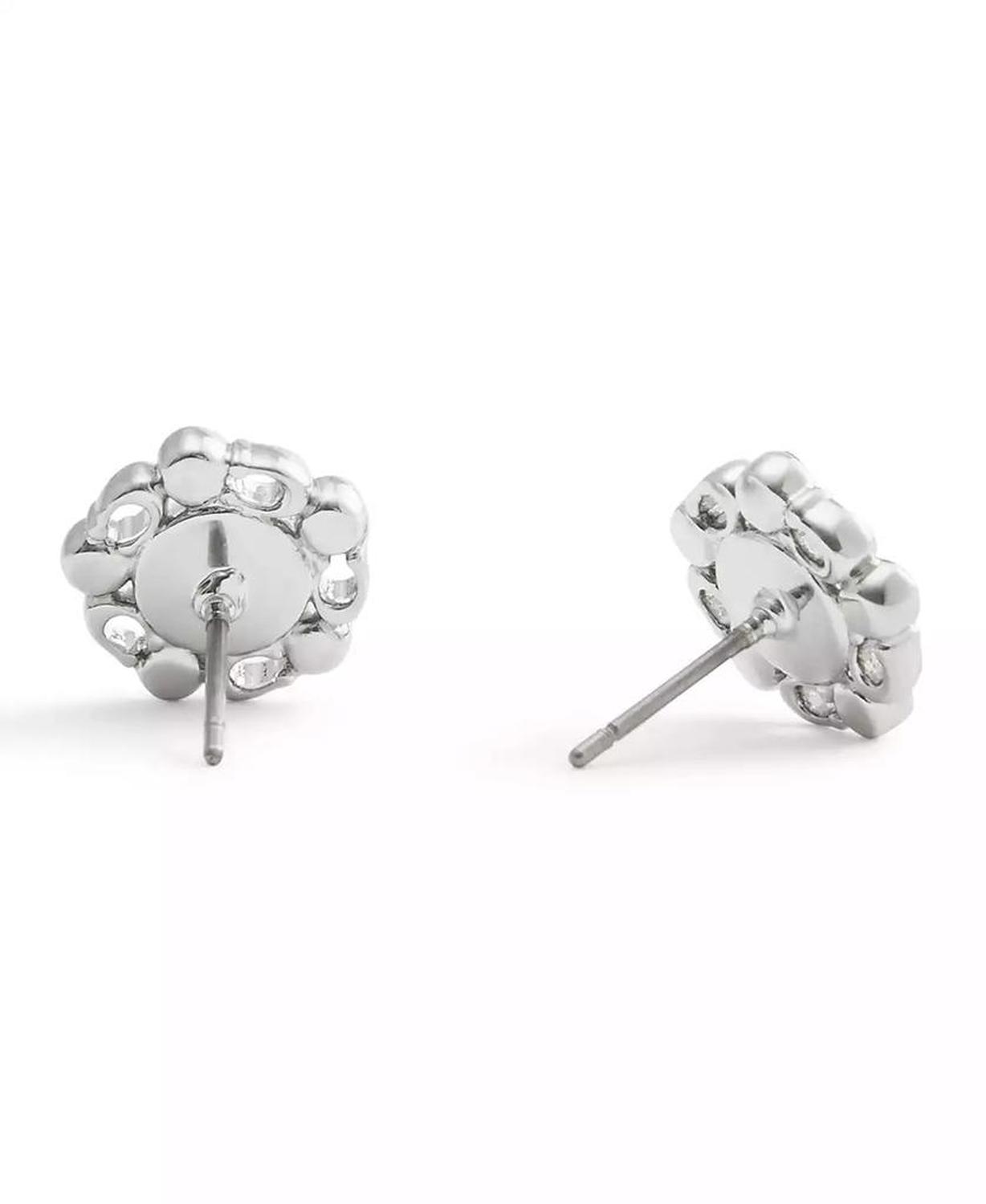 Faux Stone Signature Heritage Cultivated Pearl Stud Earrings